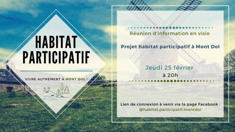 Découvrir le projet du Mont Dol en visio le 25 fevrier à 20h